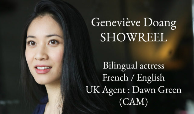 (ENGLISH) Geneviève Doang actress Showreel